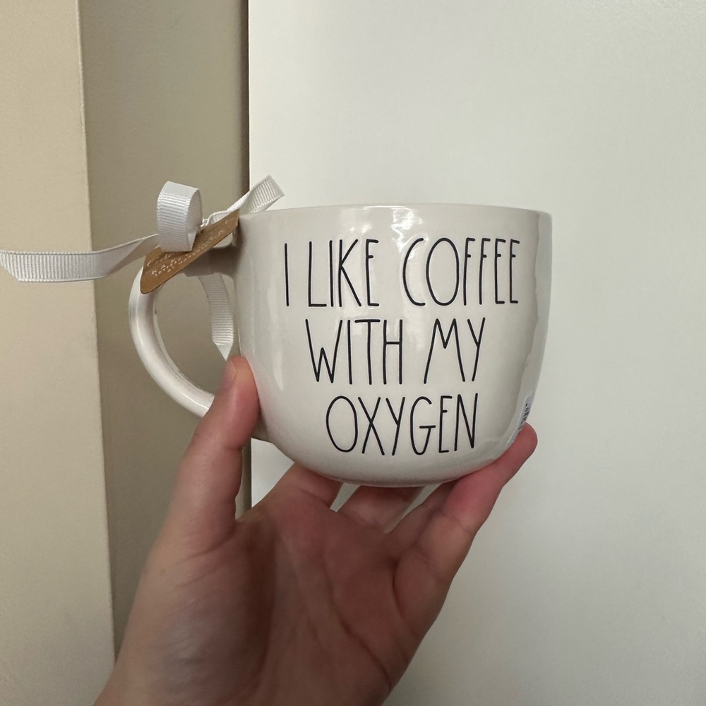 Rae Dunn x Gilmore Girls I LIKE COFFEE WITH MY OXYGEN